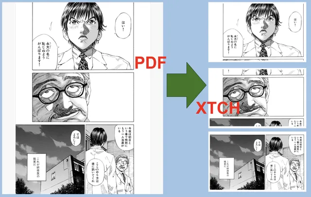 PDFをe-ink端末XTEINK X4で読みたくて、PDF→XTCH変換ツールを作った